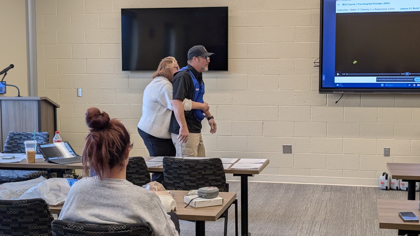 Choking Rescue Practice